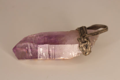 Vera Cruz Amethyst as a Pendant with Real Silver