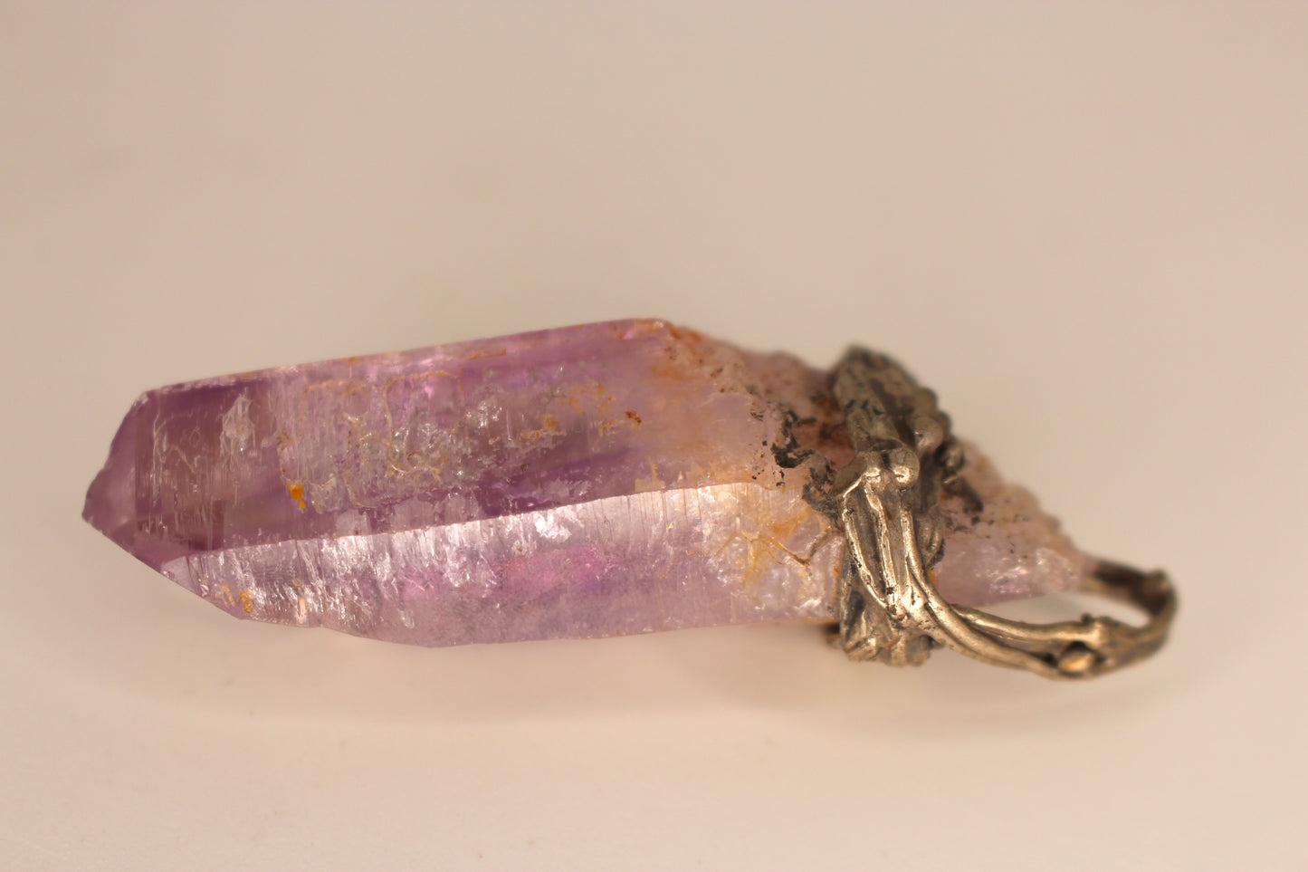 Vera Cruz Amethyst as a Pendant with Real Silver