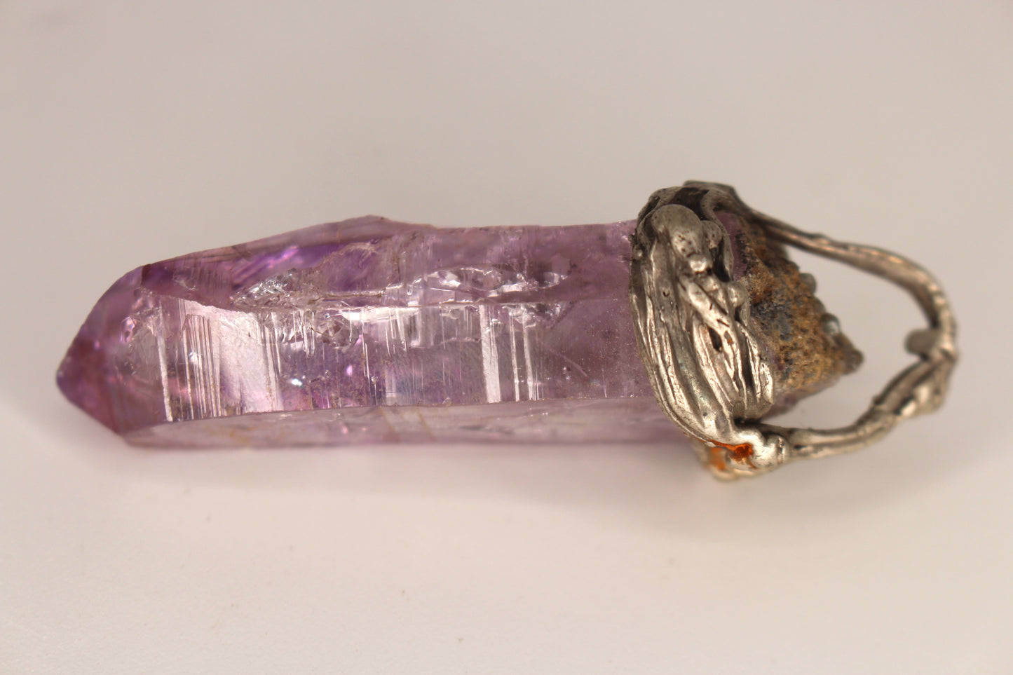 Vera Cruz Amethyst as a Pendant with Real Silver