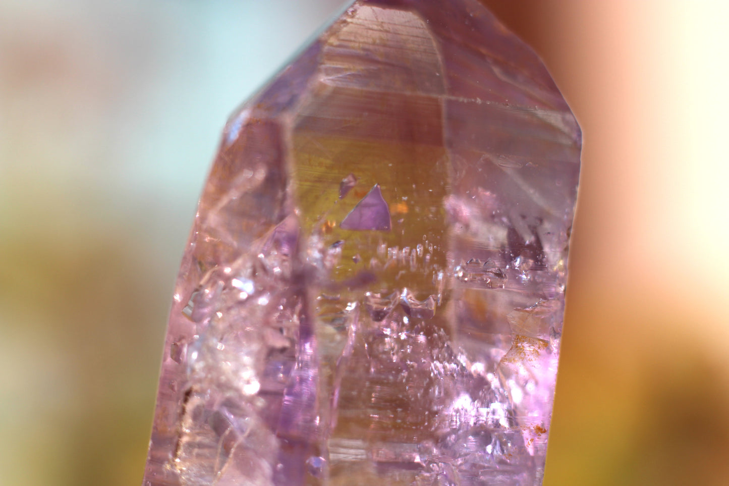 Vera Cruz Amethyst as a Pendant with Real Silver