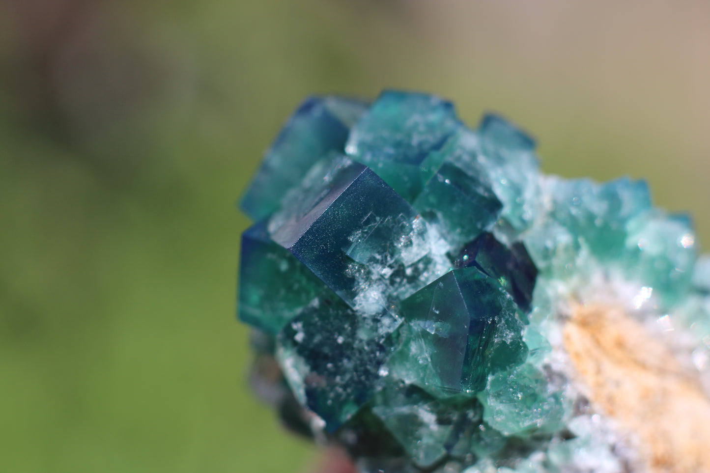 Diana Marie Green Fluorite, UV Reactive