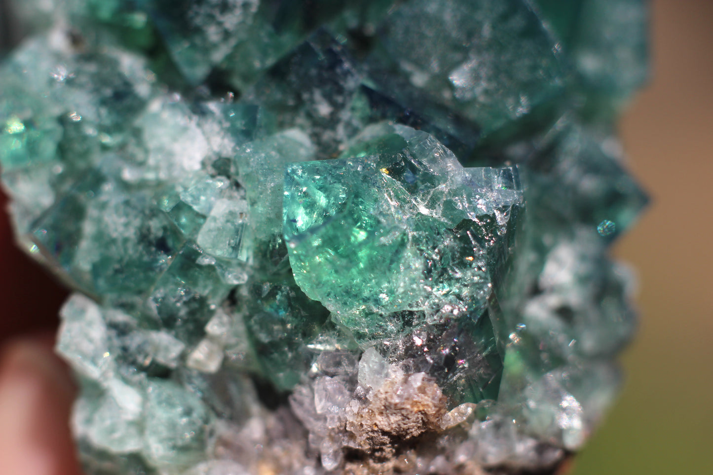 Diana Marie Green Fluorite, UV Reactive