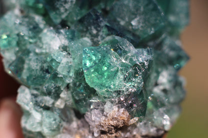 Diana Marie Green Fluorite, UV Reactive