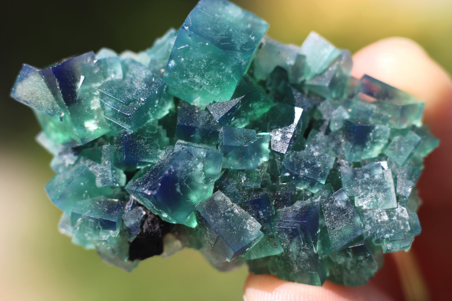 Diana Marie Green Fluorite, UV Reactive