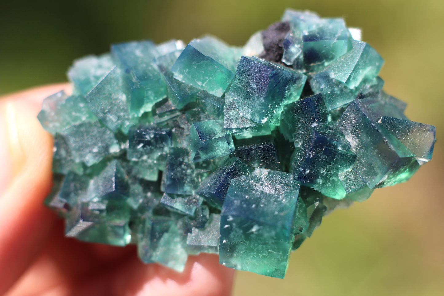 Diana Marie Green Fluorite, UV Reactive