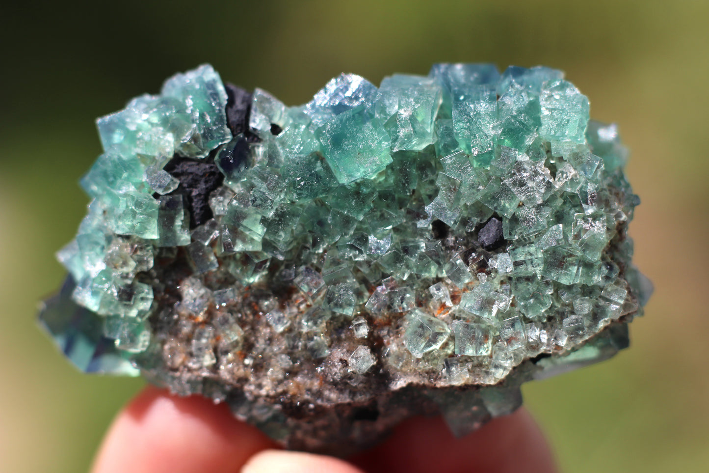 Diana Marie Green Fluorite, UV Reactive