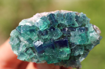 Diana Marie Green Fluorite, UV Reactive