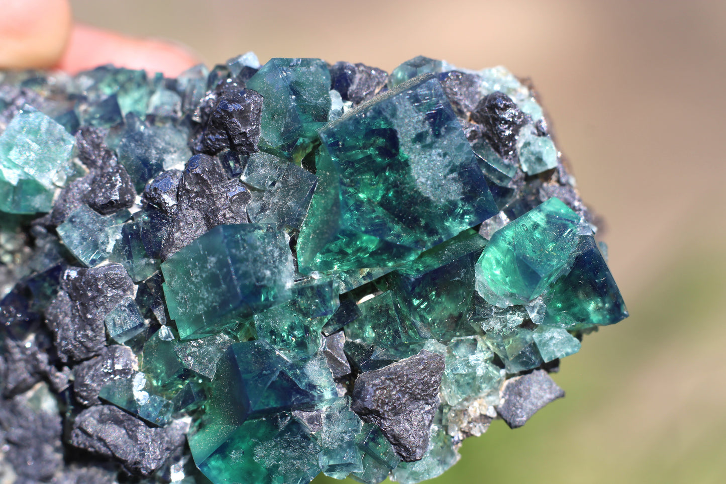 Diana Marie Green Fluorite, UV Reactive