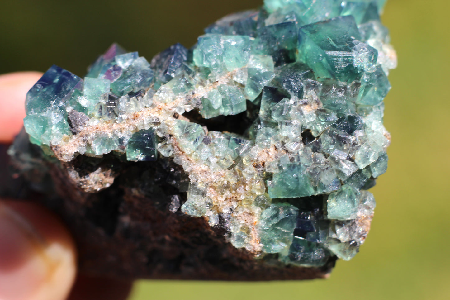 Diana Marie Green Fluorite, UV Reactive