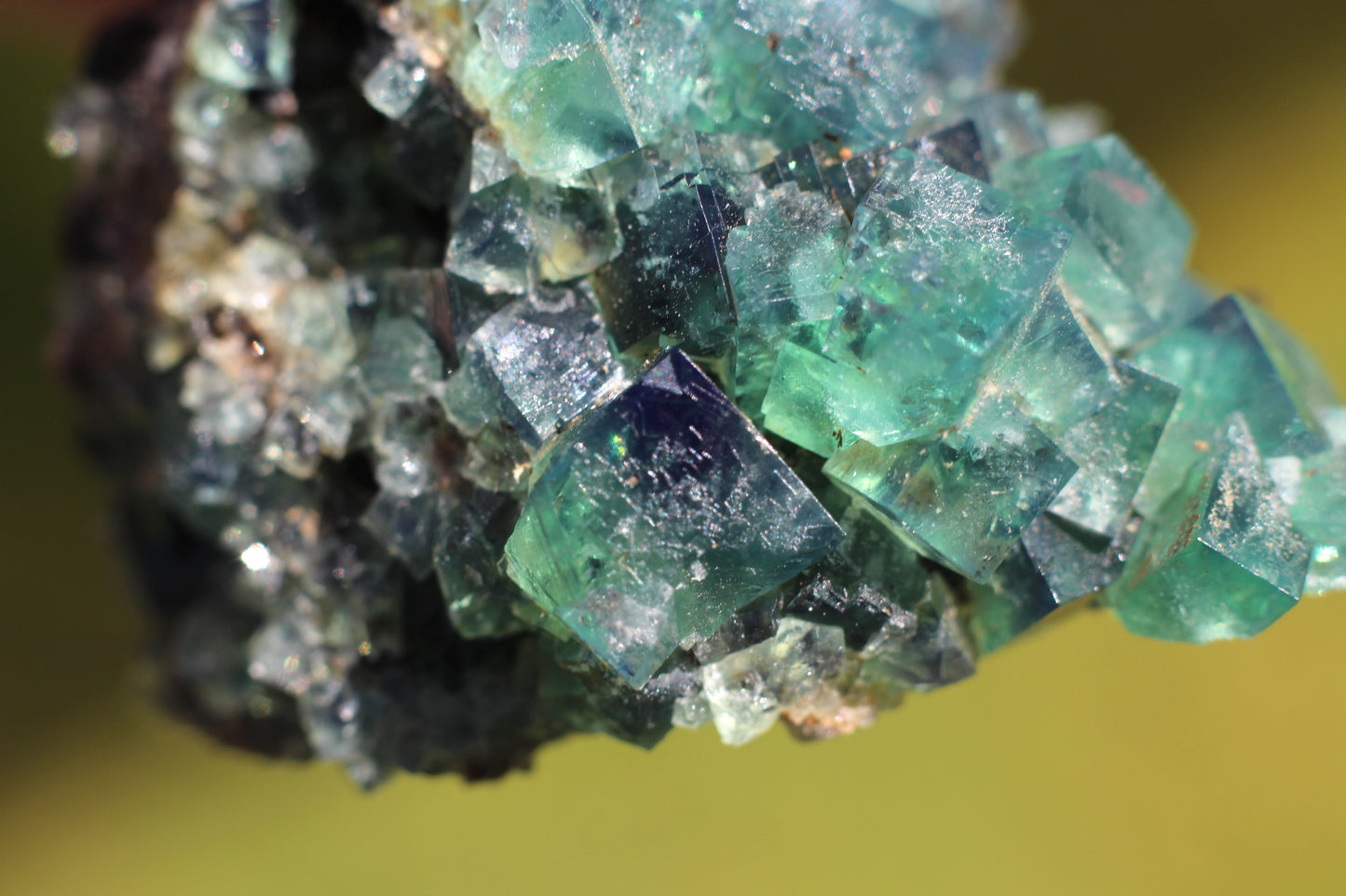 Diana Marie Green Fluorite, UV Reactive