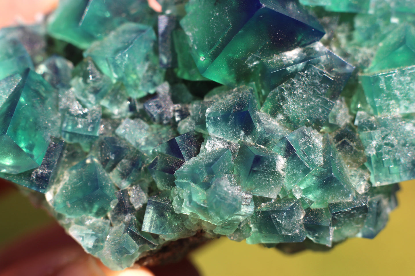 Diana Marie Green Fluorite, UV Reactive