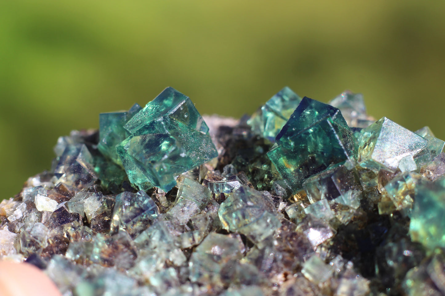 Diana Marie Green Fluorite, UV Reactive