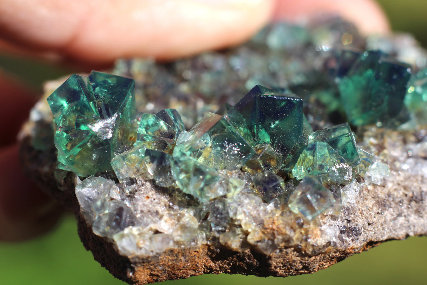 Diana Marie Green Fluorite, UV Reactive