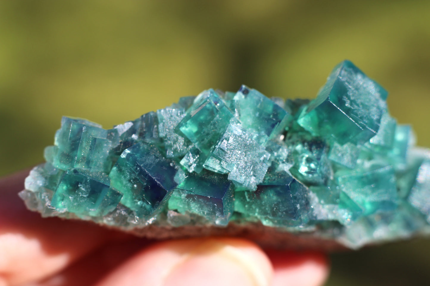 Diana Marie Green Fluorite, UV Reactive