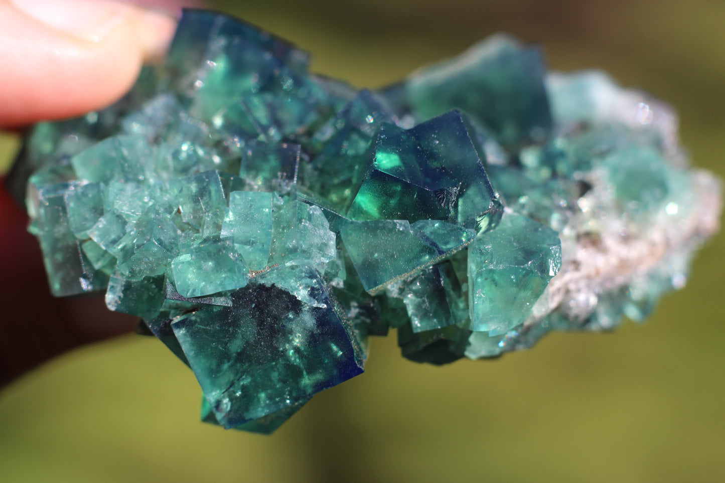 Diana Marie Green Fluorite, UV Reactive