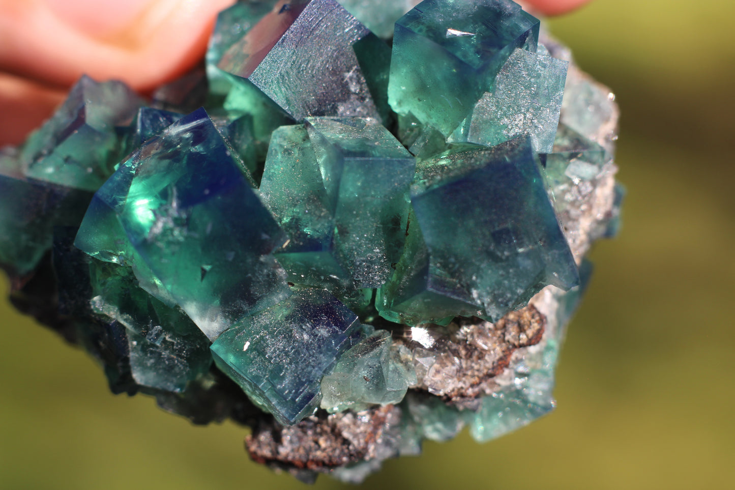 Diana Marie Green Fluorite, UV Reactive*