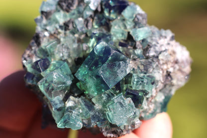 Diana Marie Green Fluorite, UV Reactive*