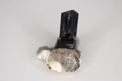 Black Tourmaline w/ Quartz, Mica & Feldspar