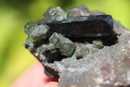 Vivianite and Ludlamite