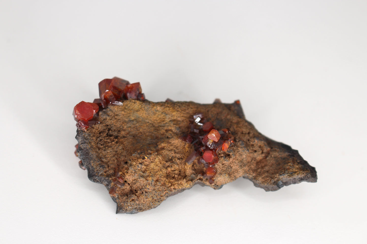 Vanadinite w/ Manganese Oxide