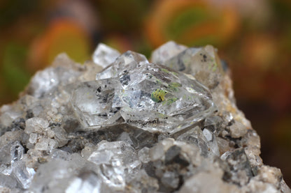 Quartz w/ Oil Inclusions, UV Reactive