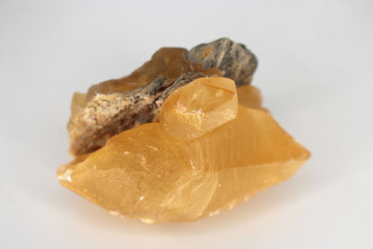 Golden Calcite, Double Terminated