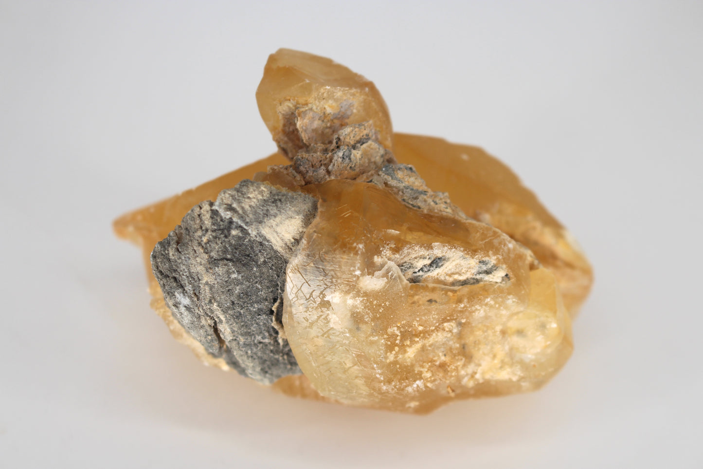 Golden Calcite, Double Terminated