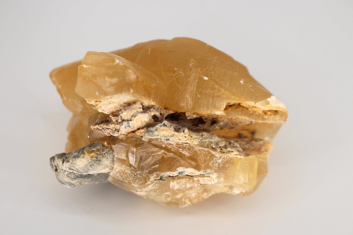 Golden Calcite, Double Terminated