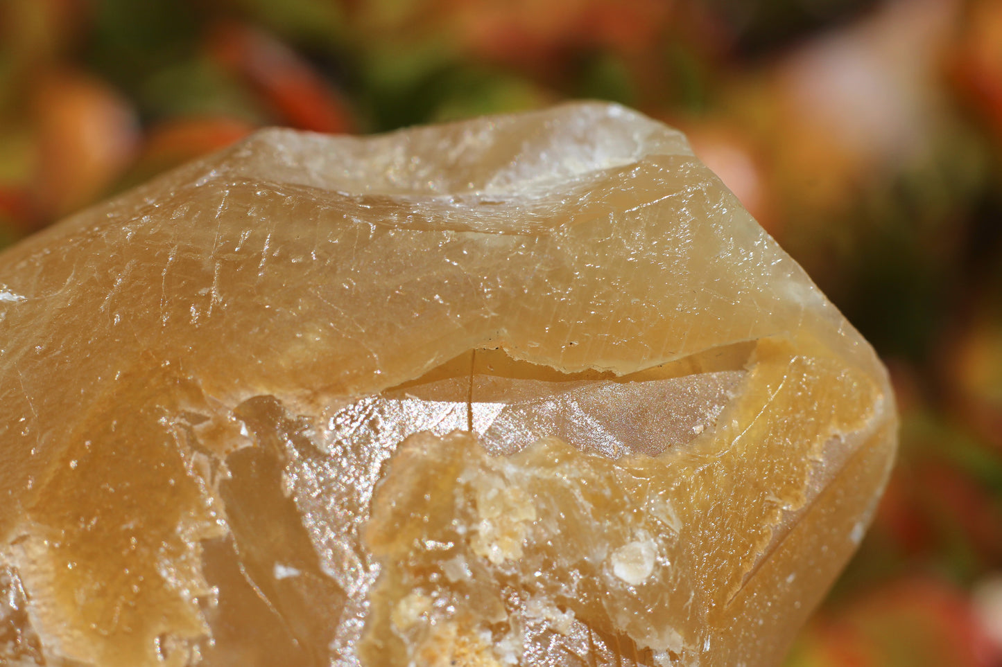 Golden Calcite, Double Terminated