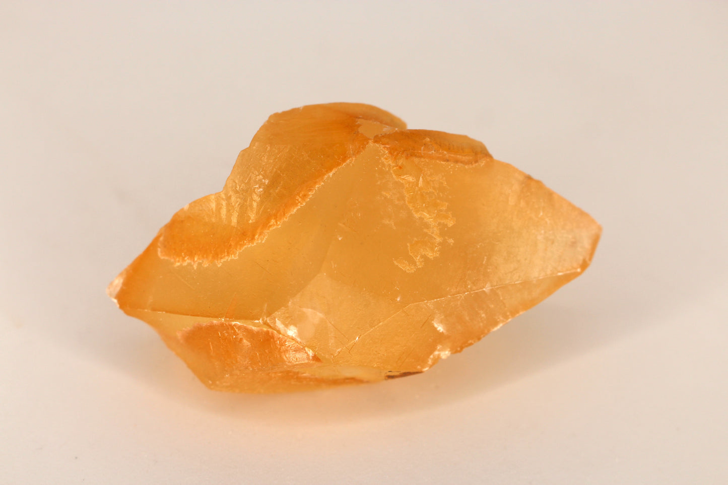 Golden Calcite, Double Terminated