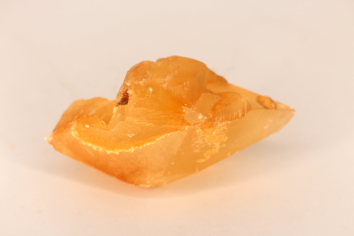 Golden Calcite, Double Terminated