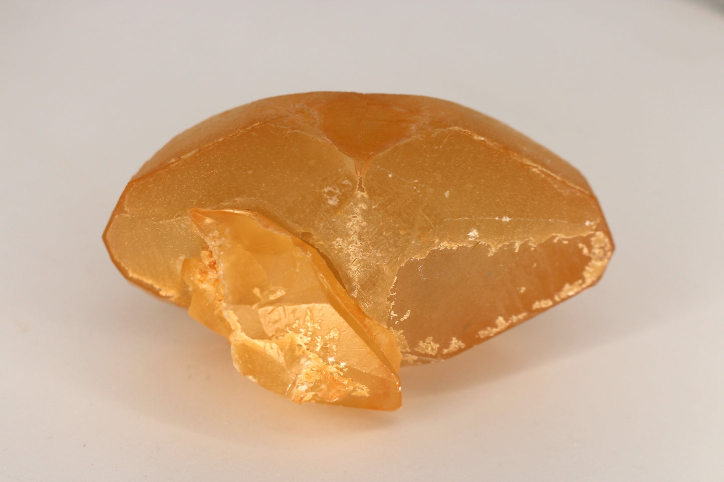 Golden Calcite, Double Terminated