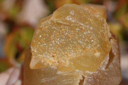 Golden Calcite, Double Terminated