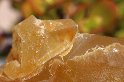 Golden Calcite, Double Terminated