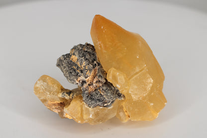 Golden Calcite, Double Terminated