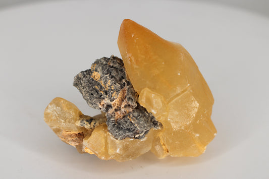 Golden Calcite, Double Terminated