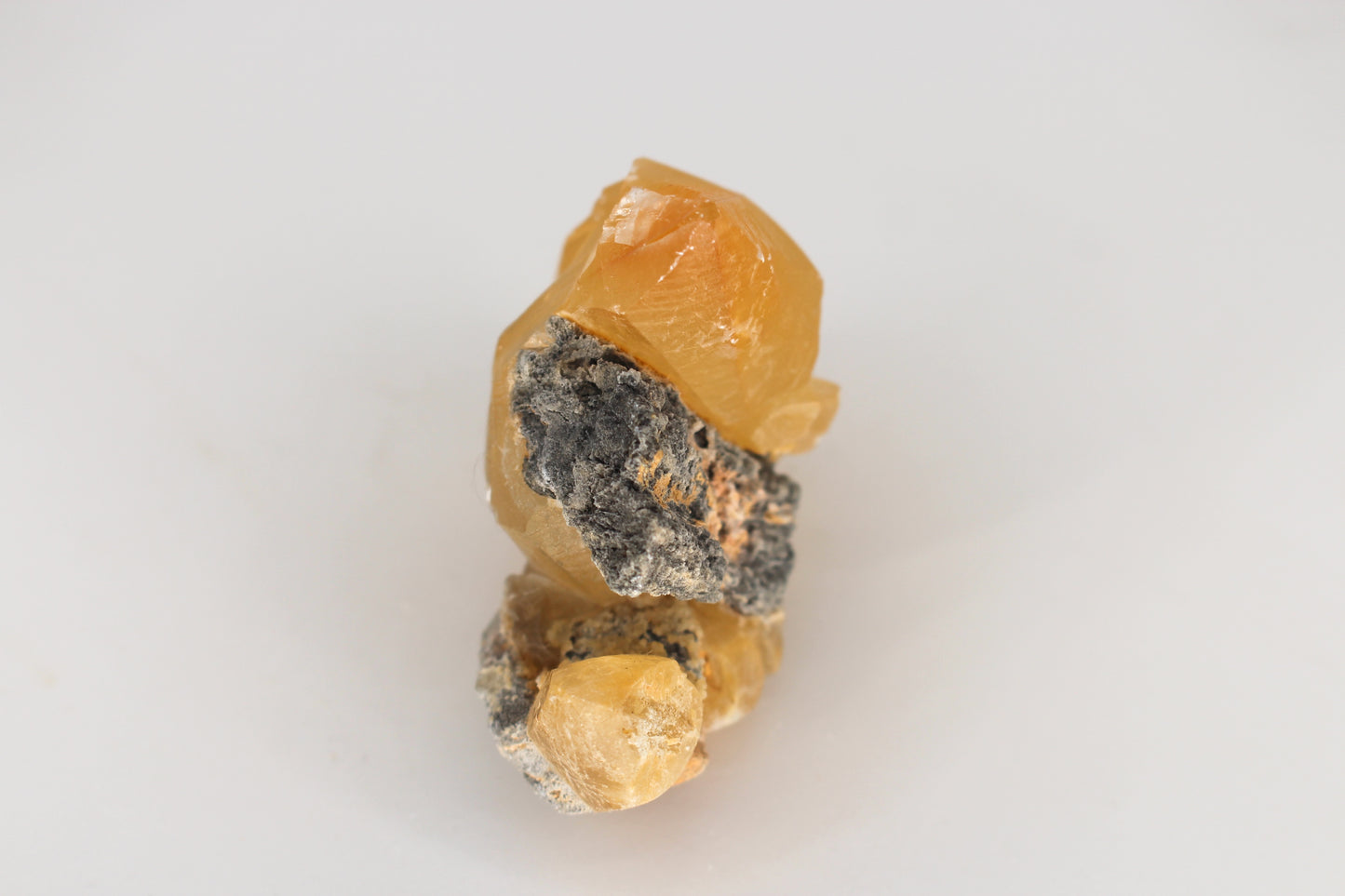 Golden Calcite, Double Terminated