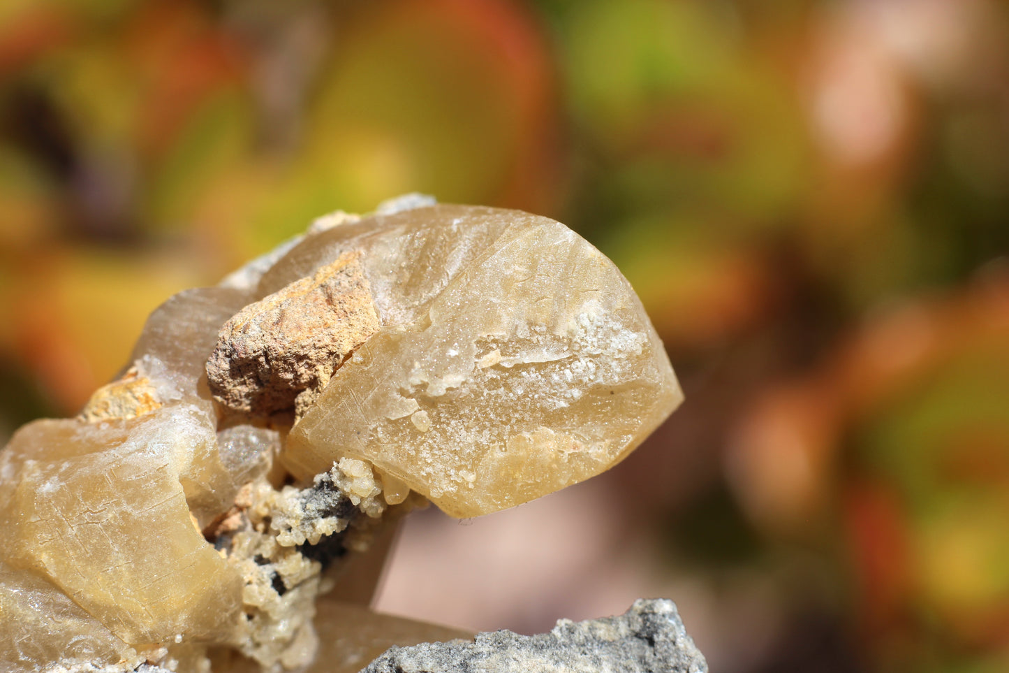 Golden Calcite, Double Terminated