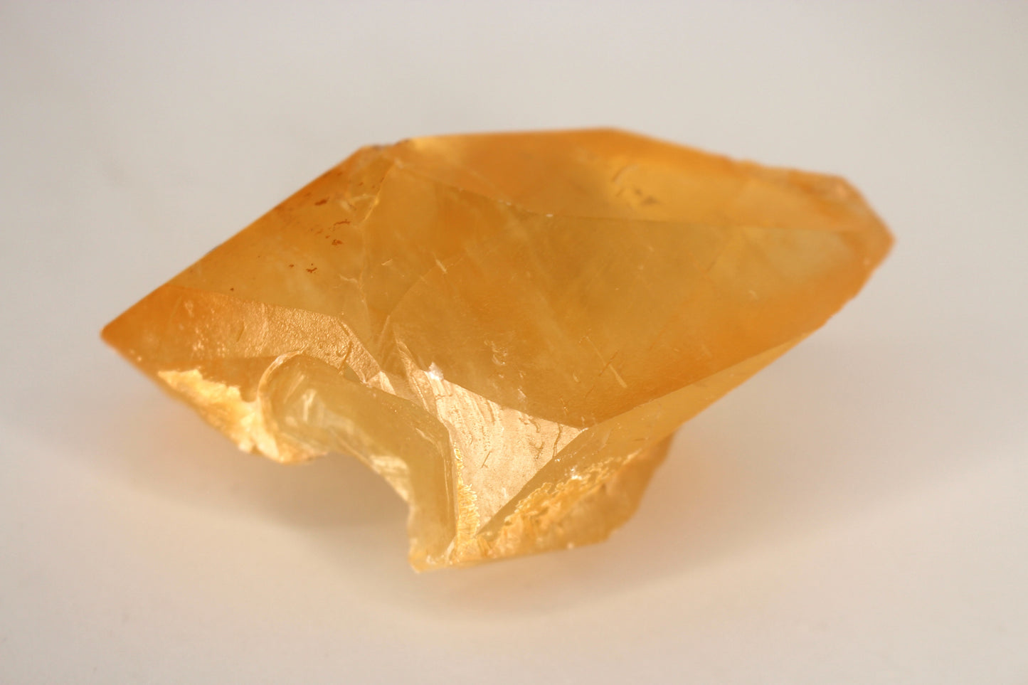 Golden Calcite, Double Terminated