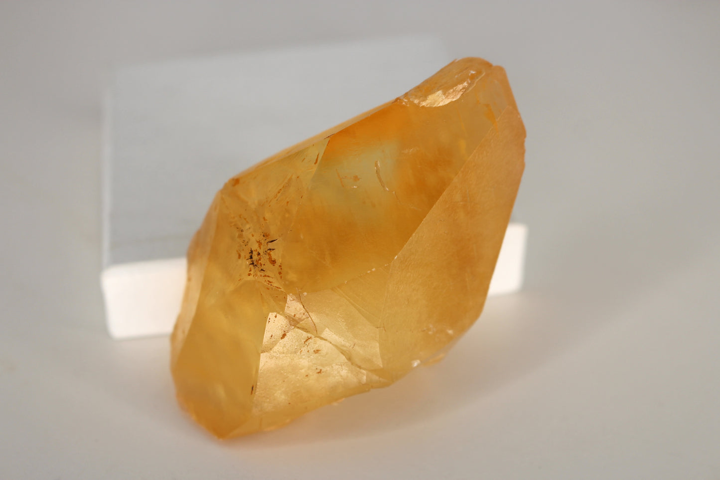 Golden Calcite, Double Terminated