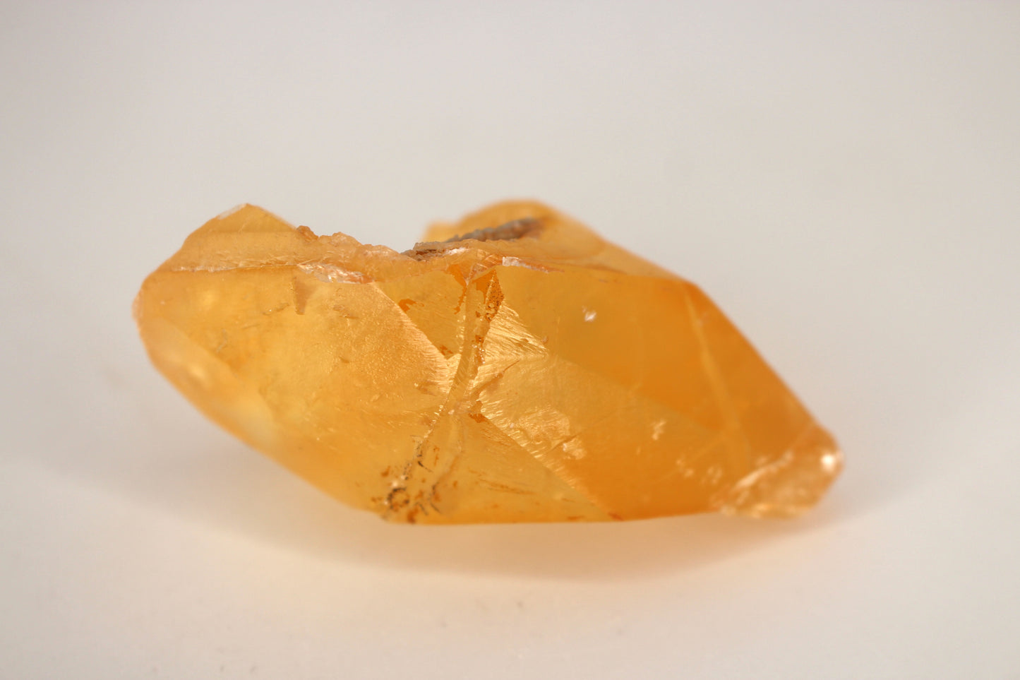 Golden Calcite, Double Terminated