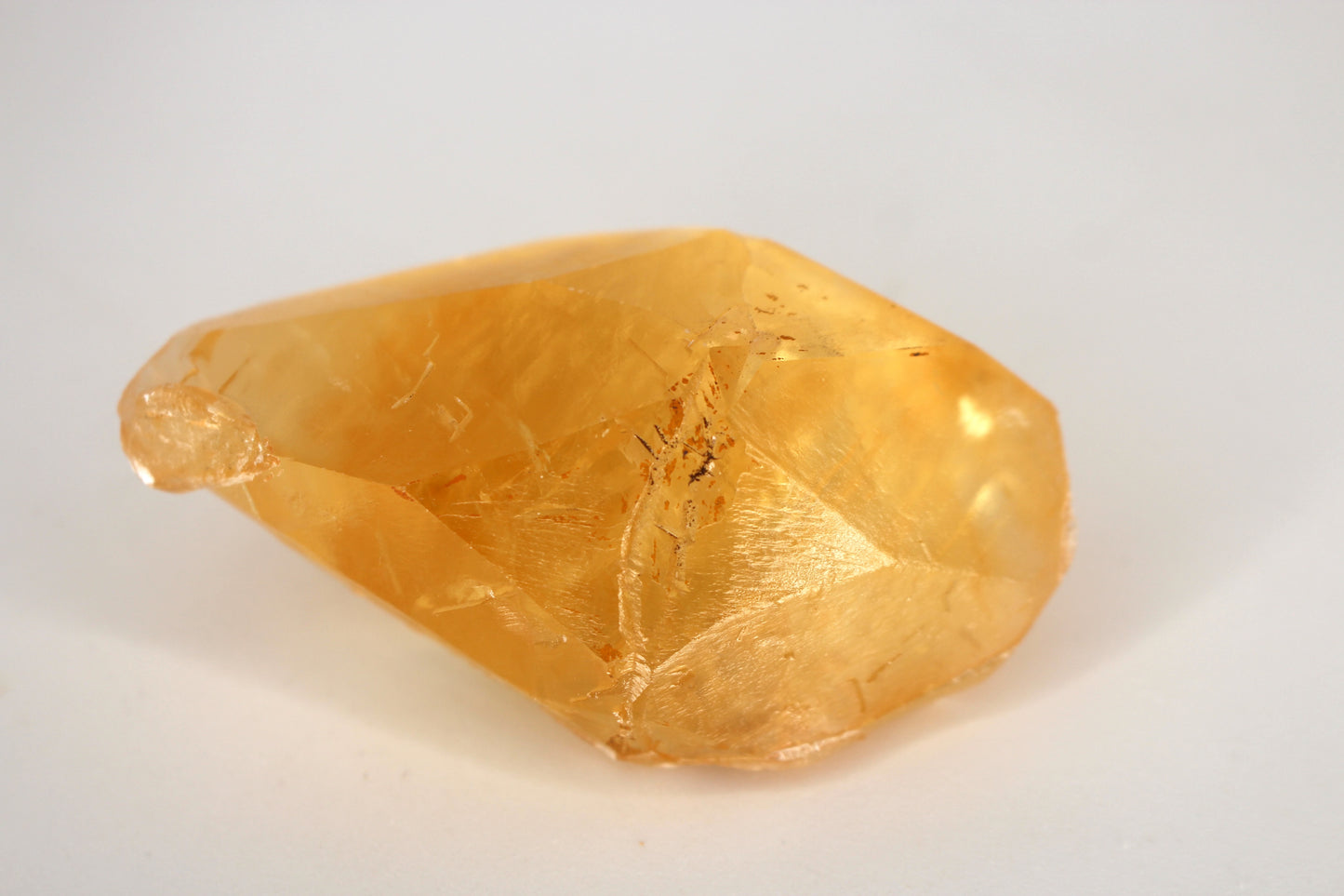 Golden Calcite, Double Terminated