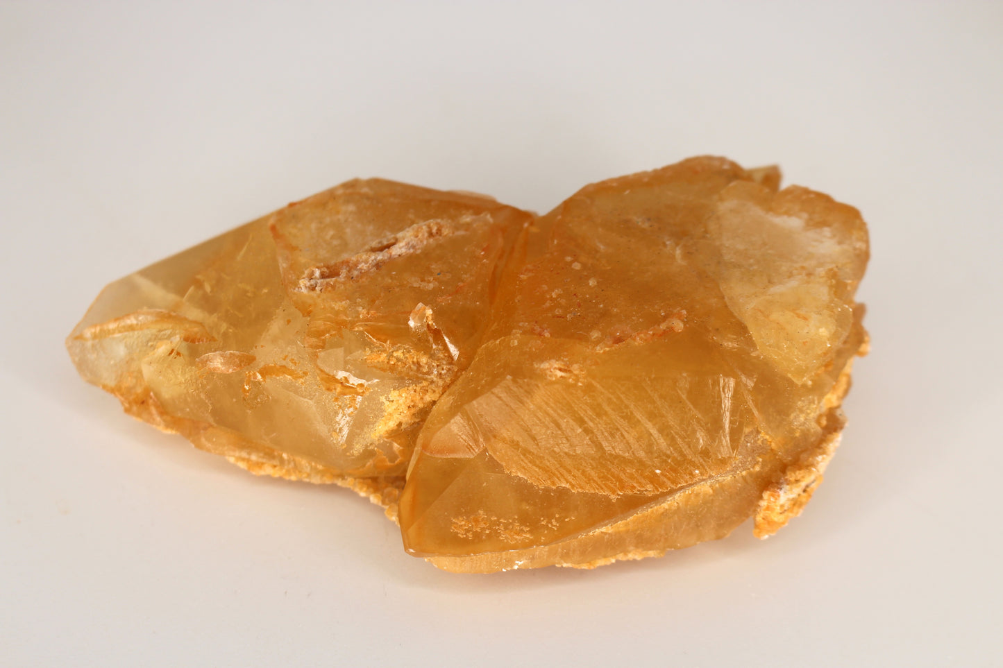 Golden Calcite, Double Terminated