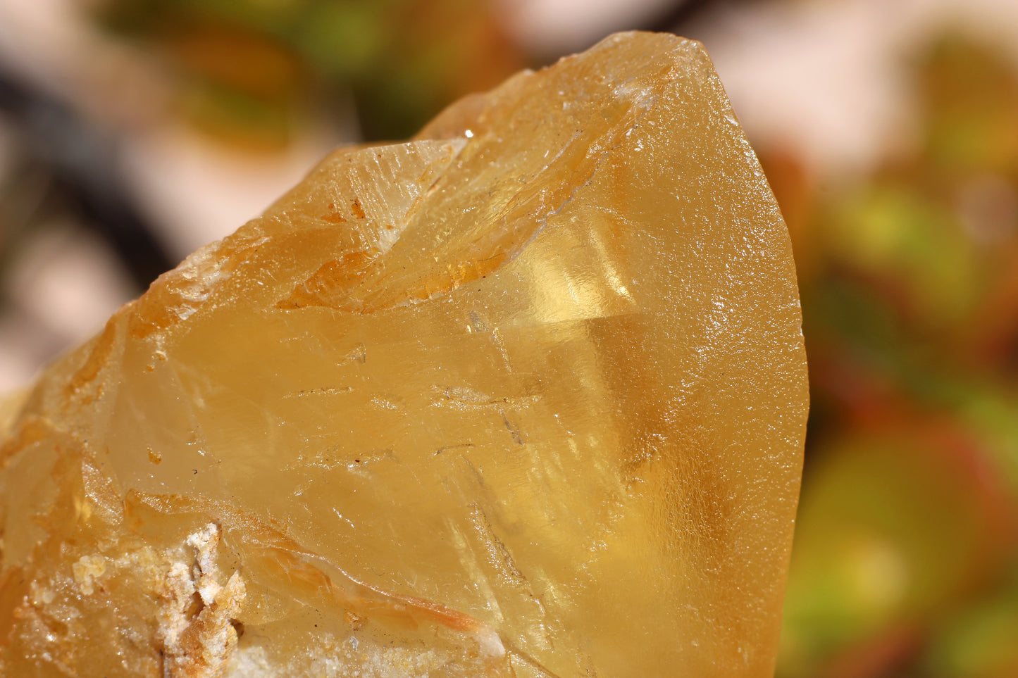 Golden Calcite, Double Terminated