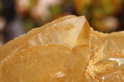 Golden Calcite, Double Terminated