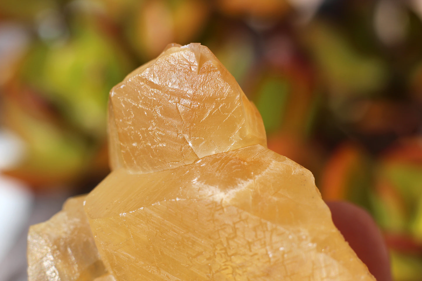 Golden Calcite, Double Terminated