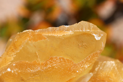 Golden Calcite, Double Terminated