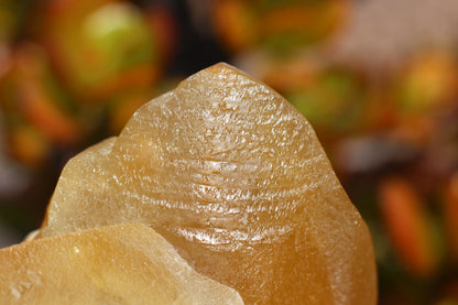 Golden Calcite, Double Terminated