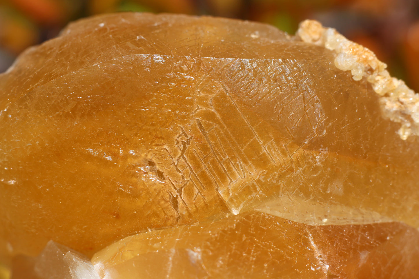 Golden Calcite, Double Terminated