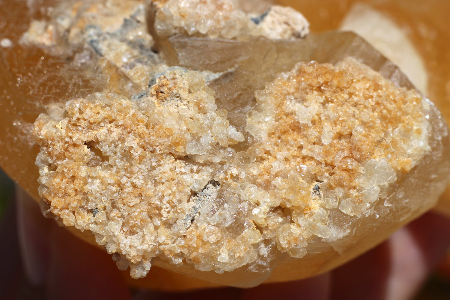 Golden Calcite, Double Terminated